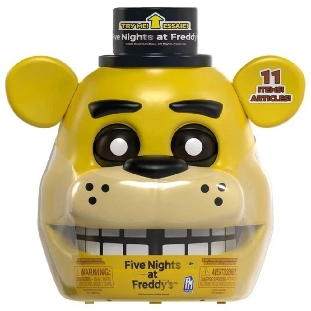 Five Nights At Freddy's Animatronic Head Mystery Capsule‎ Gold Collector Bundle
